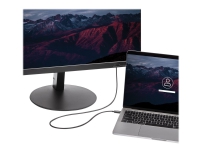 StarTech.com 20Gbps Thunderbolt 3 Cable - 3.3ft/1m - Black - 4k 60Hz - Certified TB3 USB-C to USB-C Charger Cord w/ 100W Power Delivery (TBLT3MM1M) -