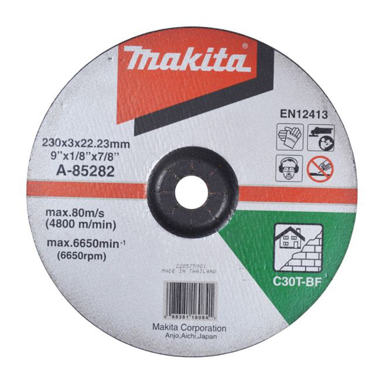 Makita Skæreskive 230x3x22.23 (En) - A-85282