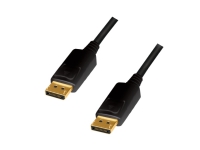 LogiLink CD0101, 2 m, DisplayPort, DisplayPort, Hanstik, Hanstik, 3840 x 2160 pixel