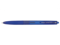 Pilot Super Grip G, Blå, Blå, Clip-on retractable ballpoint pen, Mellem, Rund, 1 mm