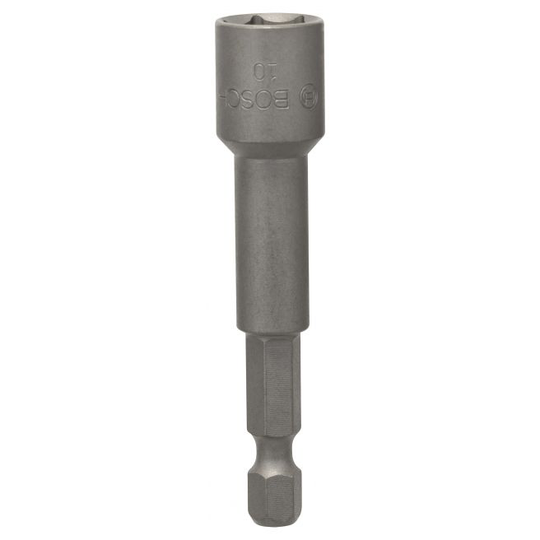 Bosch Topnøgle 10mm-1/4 65mm 6kant M/magnet - 2608550039