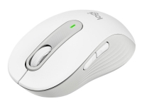 Logitech Signature M650 L - Mus - stor størrelse - optisk - 5 knapper - trådløs - Bluetooth, 2.4 GHz - Logitech Logi Bolt USB-modtager - grafit