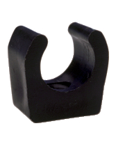 Mont. clips 15mm sort