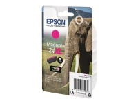 Epson 24XL - 8.7 ml - XL - magenta - original - blister med RF alarm - blækpatron - for Expression Photo XP-55, 750, 760, 850, 860, 950, 960, 970 Ex