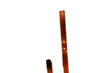 Kort rendejern 350 mm kobber - kort rendejern 350 mm til 1/4-rund arkitektrende, kobber