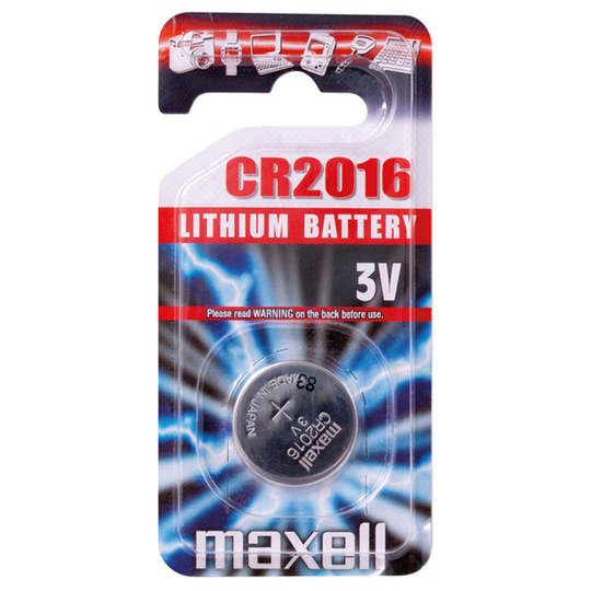 Maxell Lithium CR2016 Batteri, 1 stk