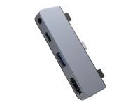 HYPER HD319E-GRAY, USB 3.2 Gen 1 (3.1 Gen 1) Type-C, 3.5mm, HDMI, USB 3.2 Gen 1 (3.1 Gen 1) Type-A, USB 3.2 Gen 1 (3.1 Gen 1) Type-C, 5000 Mbit/s, Gr