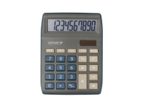 Genie 840 DB, Desktop, Skærm, 10 cifre, Display vipning, Vekselstrøm/batteri, Blå, Grå