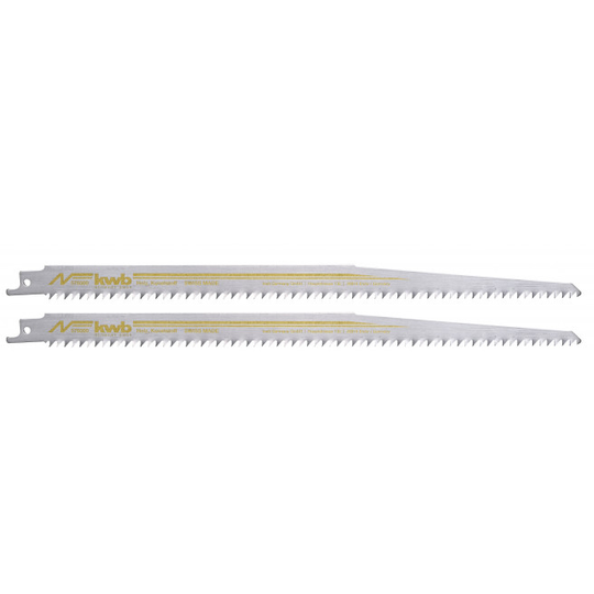 KWB Savklinger til bajonetsat, 280 mm, træ, 2 stk. - 49576500