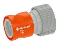 Gardena Profi Maxi-Flow - Stikforbindelser - med vandstop - passende til 19 mm (3/4) slange