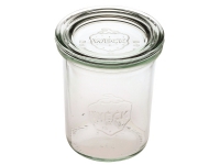 Patentglas Weck 160 ml Ø6.8x8 cm uden Låg Glas