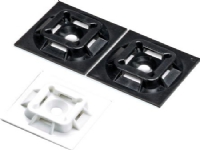 PANDUIT Montage sokkel 25x25 mm Natur med lim. Nylon PA66 - (100 stk.)