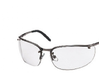 Uvex sikkerhedsbrille klar - Winner, metalbrille ridsefast med anti-dug belægning