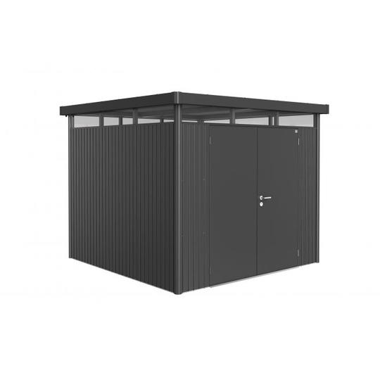 Biohort Highline H4 Dobb. Dør Mørkegrå Metallic Redskabsrum