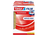 Tape Tesa, klar, 19 mm x 66 m, æske a 8 ruller