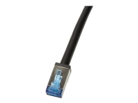 LogiLink Professional - Patchkabel - RJ-45 (han) til RJ-45 (han) - 10 m - SFTP - CAT 6a - halogenfri, udendørs - sort