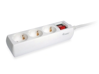 Equip 245551, 1,5 m, 3 AC stikkontakt(er), Indendørs, Type F, Type F (CEE 7/4), 1,5 mm²