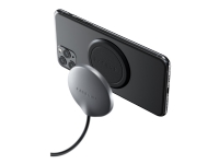 Satechi - Magnetisk plade for mobiltelefon, trådløs oplader - for Apple iPhone 11, 11 Pro, 11 Pro Max, 12, 12 mini, 12 Pro, 12 Pro Max