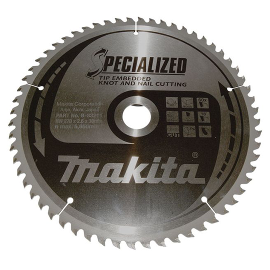 Makita Hm Klinge 270x30x60z - B-33211
