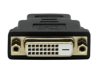 ProXtend HDMI to DVI-D 24+1 Adapter - Adapterkabel - HDMI (Han) til DVI-D (Hun) - 1920 x 1080 Pixel (1080p) - Sort