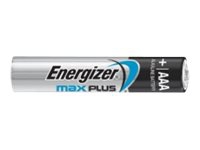 Batterier Energizer Alkaline Max Plus AAA, pakke a 8 stk.
