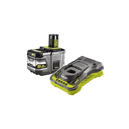 Ryobi Lader og Batteri High Energy™ 18 9,0 Ah Lithium+ - RC18150-190