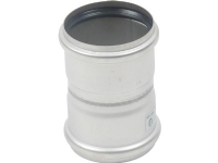 Blücher dobb.mf.75mm m.O-ringe - RF AISI 304.Alm RF stål