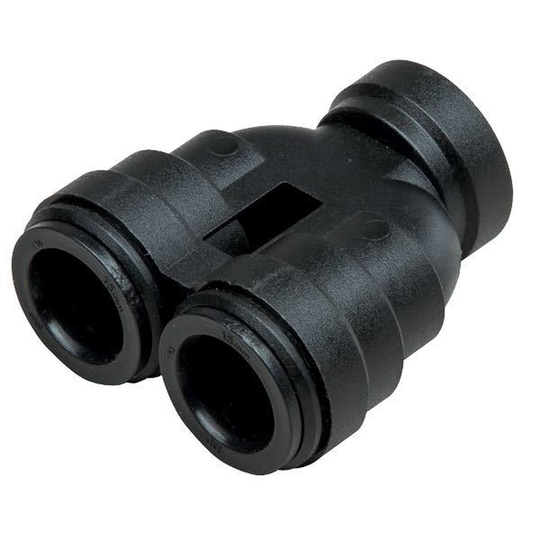 John Guest Quick Y-kobling til trykvandssystem ø15 mm