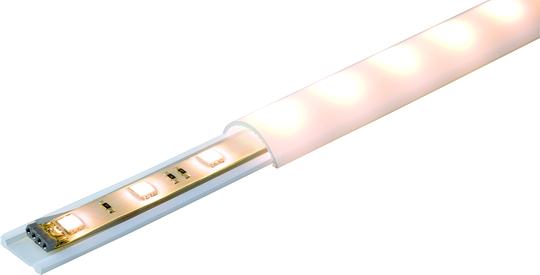 Flexibel plastprofil til led tape og su