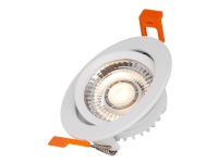 Innr - Spotlys indlejret i loft - LED - 4.3 W - klasse G - varmt hvidt lys - 2700 K - hvid