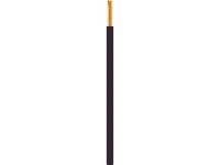 Monteringsledning, PVC 1x1 mm² H05V2-K blå 300/500V spole, ledningsdiameter 2,5 mm - (200 meter)