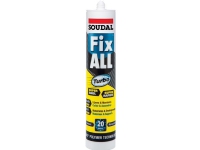 Fix ALL Turbo montagelim hvid 290 ml