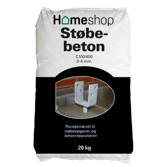 Homeshop Beton Støbebeton 0-4 Mm 20kg
