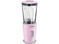 Bosch MMBM4G6K, Bordplade blender, Knusning af is, 350 W, Lyserød, Transparent