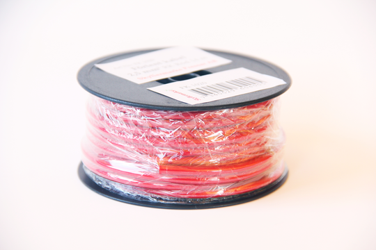 Minirulle fortinnet rød 2,5 mm² 14m rl