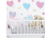 Hjerter Wallstickers