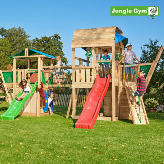 Jungle Gym Legeunivers 11 komplet inkl. rutschebane - 804-360