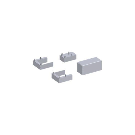 Scanbad MATCH Afstandsstykker (2x6 mm) dør/fast væg Match krom
