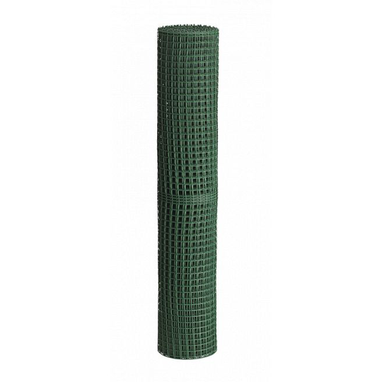 Hønsenet, grøn plast, maske 25 x 30 mm, 0,9 x 10 m - 107-644