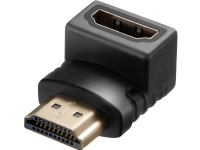 Sandberg - HDMI adapter - HDMI han til HDMI hun - 90° stikforbindelse