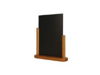 Tavle Securit 32x28x6 cm med Ramme massivt træ,6 stk/krt