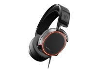 SteelSeries Arctis Pro - Headset - fuld størrelse - kabling - USB, 3,5 mm jackstik