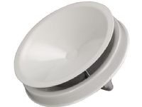 Lindab Tilluftsventil KIR 125 u/ramme RAL9003