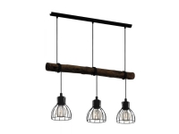 EGLO HORNINGTOPS LANGBORD 3XE27 L760 SORT