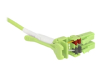 Delock - Fiberkanal-kabel - LC multimodus (han) uniboot til LC multimodus (han) uniboot - 5 m. - fiberoptik - 50 / 125 my - OM5 - halogenfri - limegr