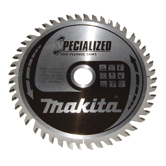 Makita Hm Klinge 160x20x48z - B-32998