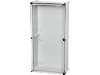 FIBOX Dæksel/låg SOLID P polycarbonat 600 x 300 x 45 mm transparant IP66 uden skruer