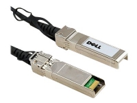Dell - 10GBase-kabel til direkte påsætning - SFP+ (han) til SFP+ (han) - 2 m - dobbelt-axial - for Networking S6010 PowerEdge T330, T630 Networking