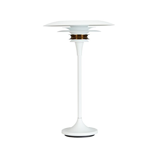 Belid Diablo 4367 Ø30 hvid/messing - Bordlampe