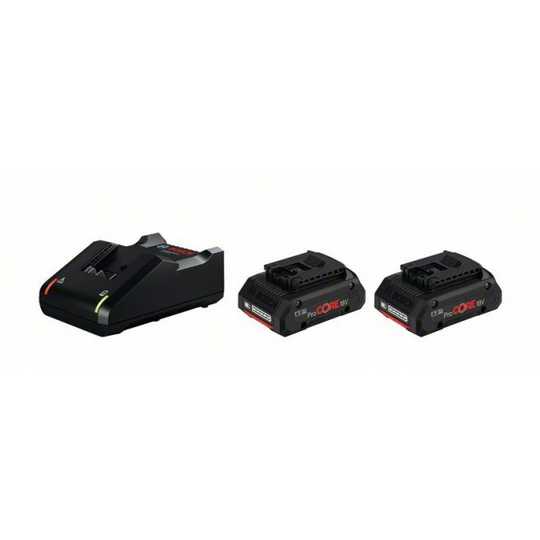 Bosch 2 x ProCORE18V 4.0Ah + GAL 18V-40 - Startsæt - 1600A01BA3